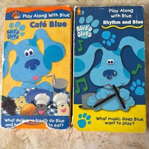 Bundle two blues clues vhs rhythm and blue and cafe blue